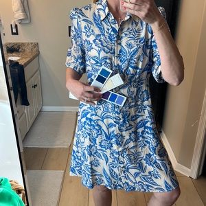 Puff sleeve dress from Cabi